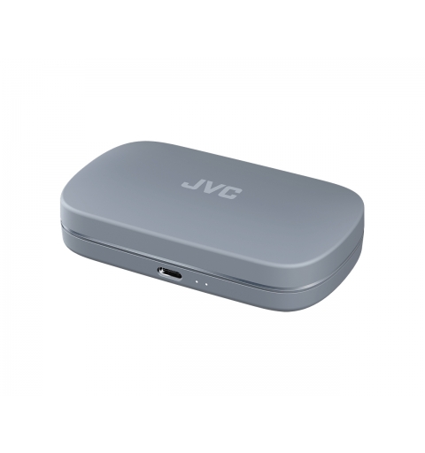 JVC HA-NP40T Casque True Wireless Stereo (TWS) Crochets auriculaires, Ecouteurs Appels Musique Bluetooth Gris