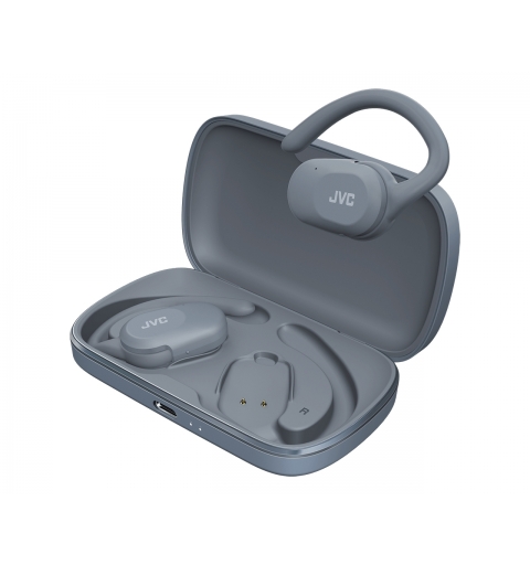 JVC HA-NP40T Headset True Wireless Stereo (TWS) Ear-hook, In-ear Calls Music Bluetooth Grey