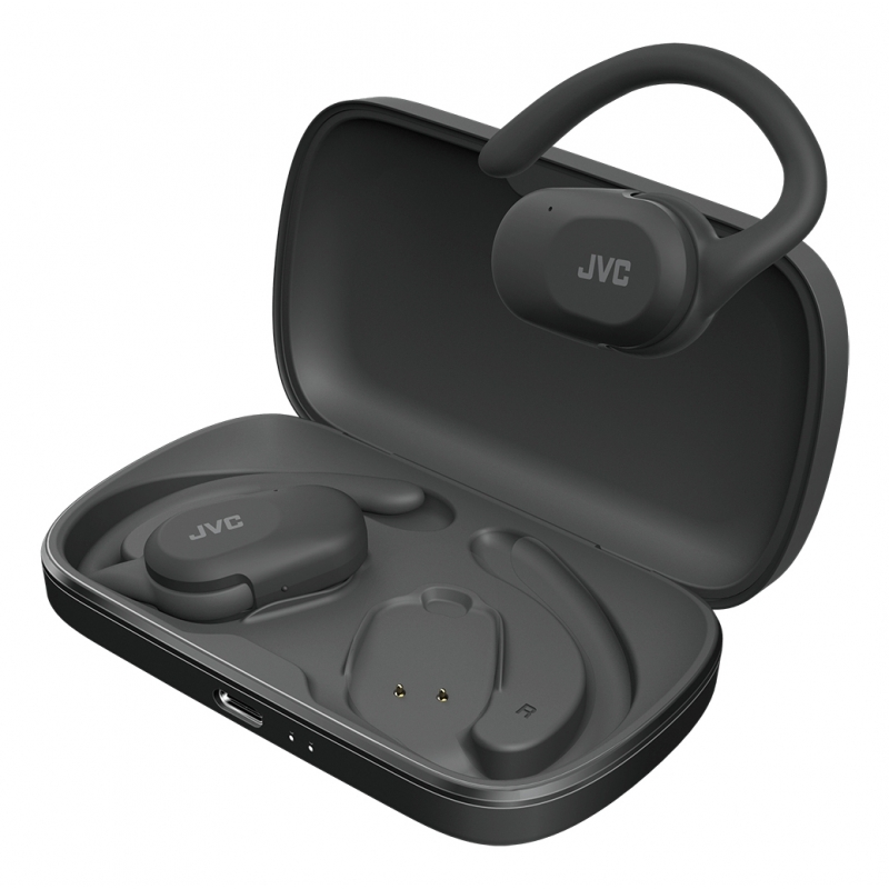 JVC HA-NP40T Headset True Wireless Stereo (TWS) Ear-hook Calls Music Bluetooth Black