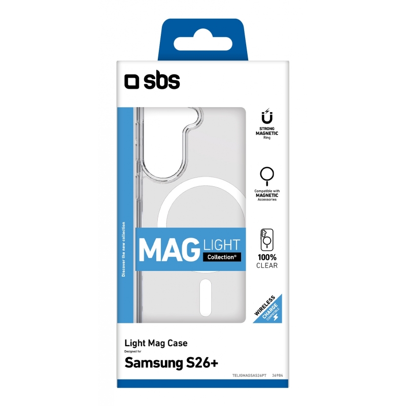 SBS TELIGMAGSAS26PT Handy-Schutzhülle 17 cm (6.7") Cover Transparent