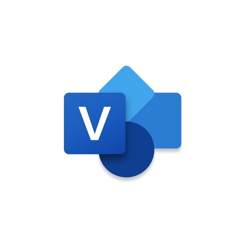 Microsoft Visio Standard 2021 Office suite 1 licencia(s) Plurilingüe