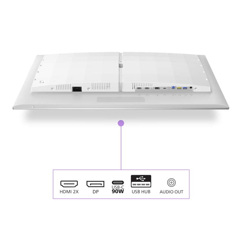 Philips Evnia 8000 32M2N8900 00 Computerbildschirm 80 cm (31.5") 3840 x 2160 Pixel 4K Ultra HD QD-OLED Weiß