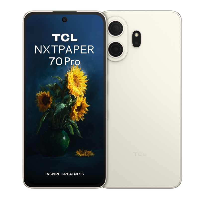 TCL NXTPAPER 70 Pro 17,5 cm (6.9") Android 16.0 5G USB Tipo C 8 GB 256 GB 5200 mAh Oro