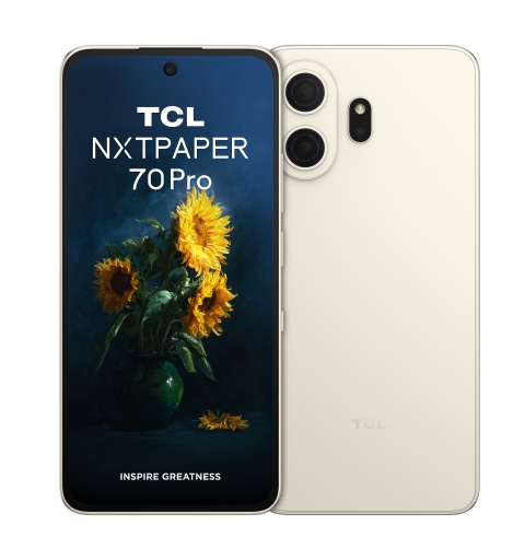 TCL NXTPAPER 70 Pro 17,5 cm (6.9") Android 16.0 5G USB Type-C 8 Go 256 Go 5200 mAh Or