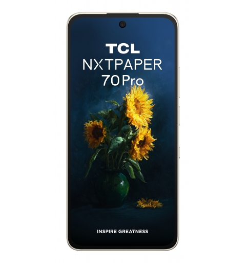 TCL NXTPAPER 70 Pro 17,5 cm (6.9") Android 16.0 5G USB Tipo C 8 GB 256 GB 5200 mAh Oro