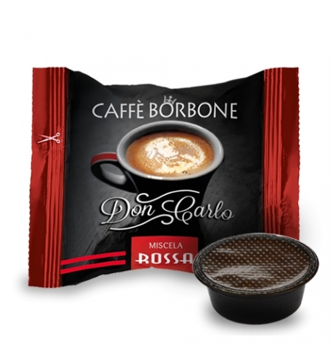 Caffè Borbone Don Carlo Miscela Rossa Capsule caffè 100 pz