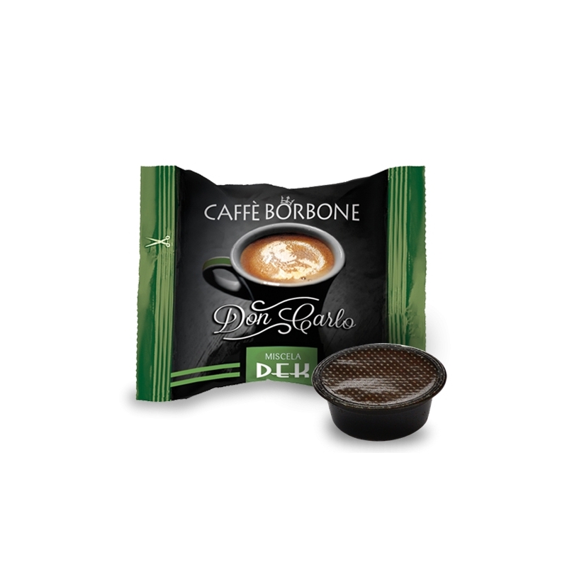Caffè Borbone Don Carlo Miscela Verde Dek Capsule caffè 100 pz