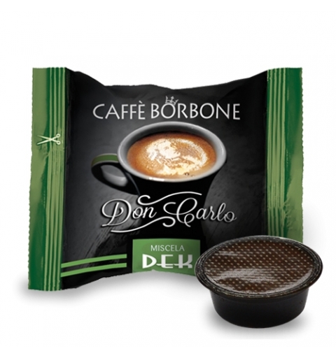 Caffè Borbone Don Carlo Miscela Verde Dek Kaffeekapsel 100 Stück(e)