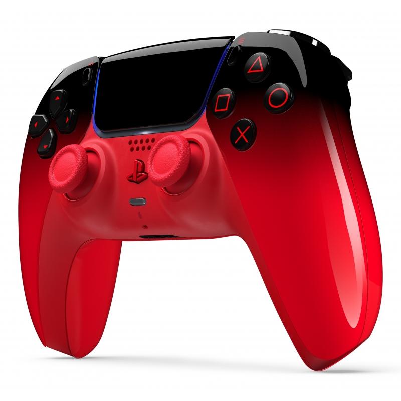 Sony DualSense Rouge Bluetooth USB Manette de jeu Analogique Numérique Android, MAC, PC, PlayStation 5, iOS