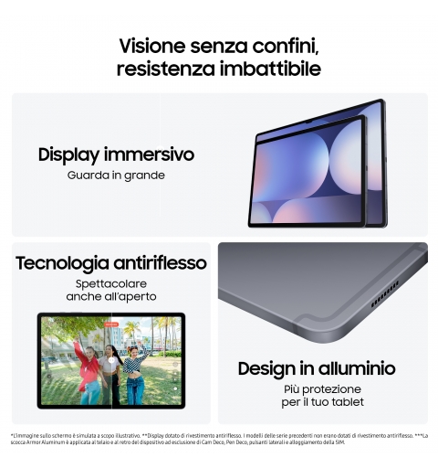 Samsung S10+ 512 GB 31,5 cm (12.4") 12 GB Android 14 Grau