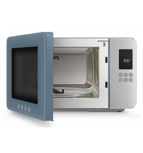 Smeg Microwave oven with grill | Storm Blue