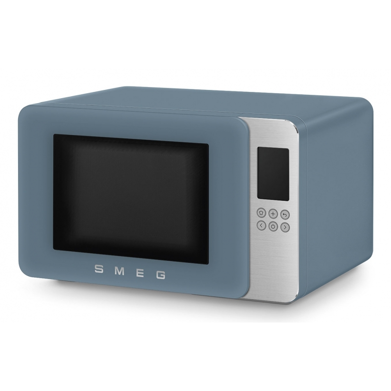 Smeg MOC01SBMEU microondas Azul Microondas con grill Encimera 29 L 1450 W