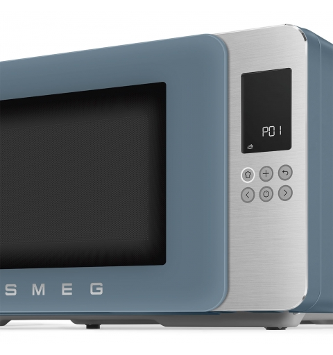 Smeg MOC01SBMEU micro-onde Bleu Micro-ondes grill Comptoir 29 L 1450 W