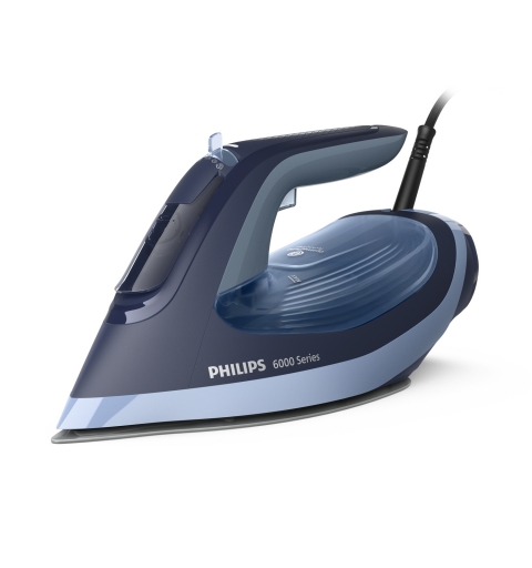 Philips 6000 series DST6120 20 Bügeleisen Dampfbügeleisen SteamGlide Plus-Sohle 2600 W Blau