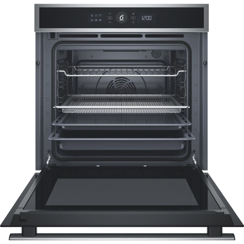 Whirlpool WOI4IS8PM0SXA1 73 l Schwarz, Edelstahl