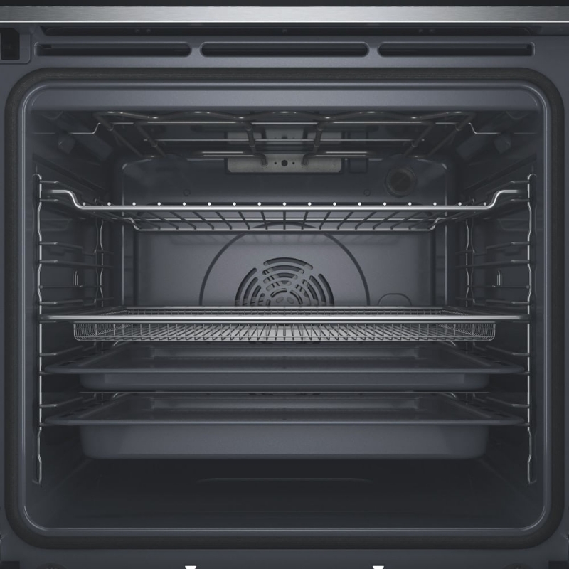 Whirlpool WOI4IS8PM0SXA1 73 L Black, Stainless steel