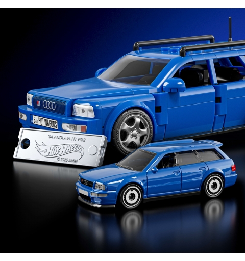 Mattel Brick Shop Hot Wheels-Coffret de Construction Audi Avant RS2