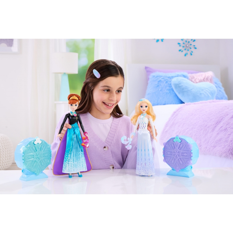 Disney Frozen Jewel Reveal Elsa Fashion Doll w 8 Surprises Including Gem Box & 10 Accessories