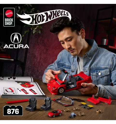 Mattel Hot Wheels-Coffret de Construction NSX Acura des Années 90