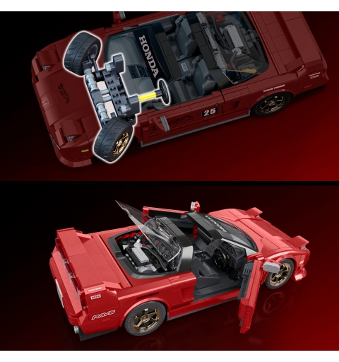 Mattel Hot Wheels-Coffret de Construction NSX Acura des Années 90