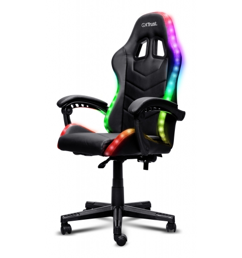 Trust 25979 sedia per videogioco Sedia da gaming per PC Seduta imbottita Nero