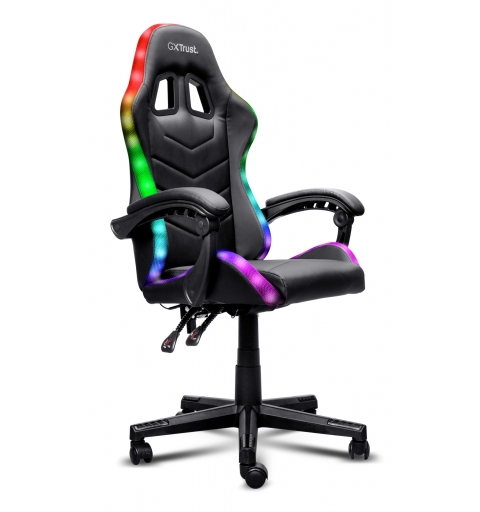 Trust 25979 sedia per videogioco Sedia da gaming per PC Seduta imbottita Nero