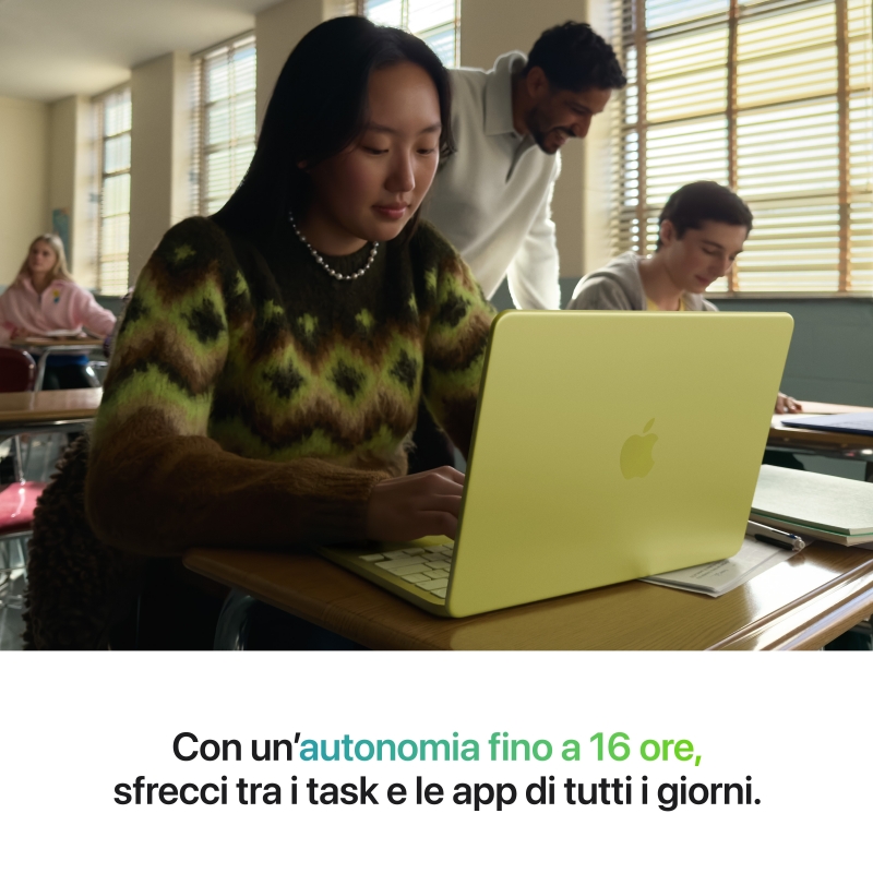 Apple MacBook Neo Apple A A18 Pro Laptop 33 cm (13") 8 GB 256 GB SSD Wi-Fi 6E (802.11ax) macOS Tahoe Indigo