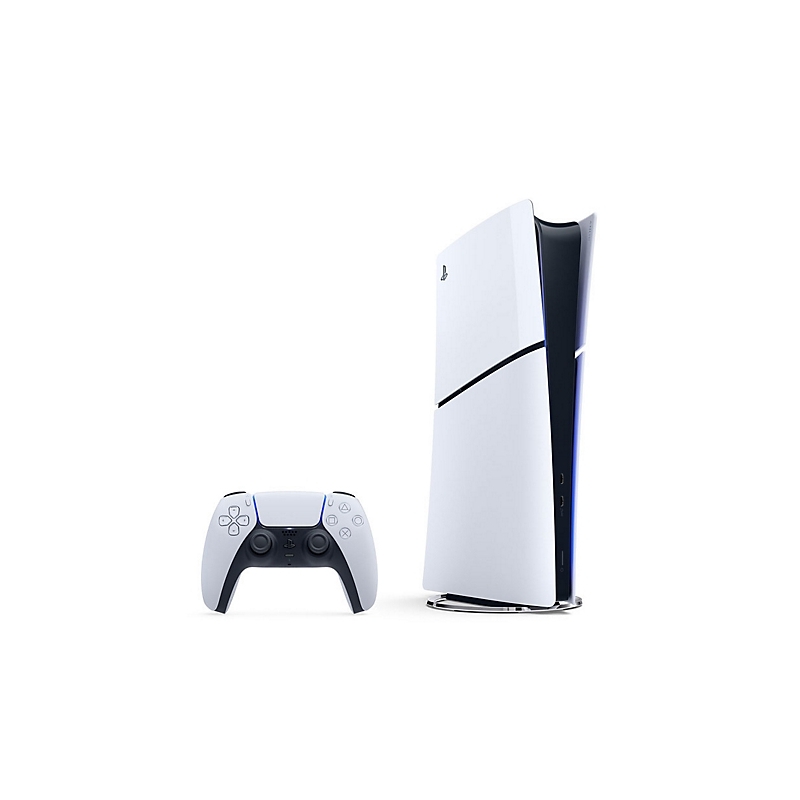 Sony PlayStation 5 Slim Digital Edition 1 To Wifi Noir, Blanc