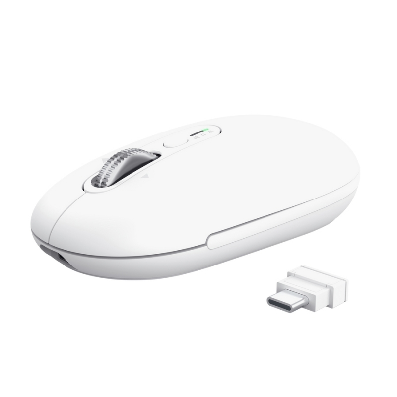 Trust Seron Slim Multi souris Bureau Ambidextre RF sans fil + Bluetooth Optique 3200 DPI