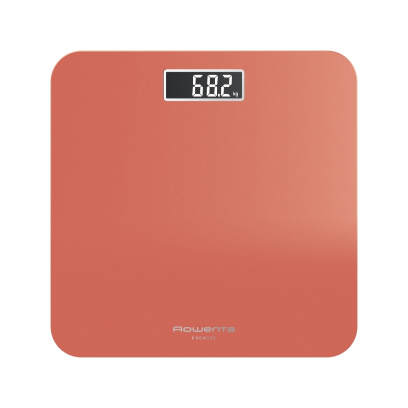 Rowenta Premiss BS1803V0 balance Carré Orange Pèse-personne électronique