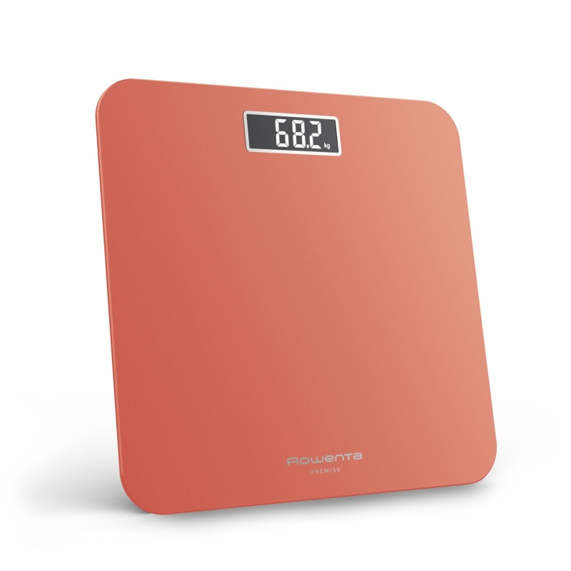 Rowenta Premiss BS1803V0 personal scale Square Orange Electronic personal scale