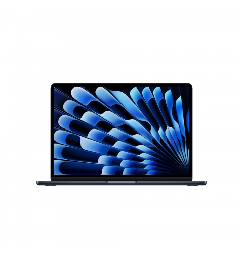 Apple MacBook Air 13-inch M5 chip with 10‑core CPU and 10‑core GPU, 16GB, 1TB SSD - Midnight