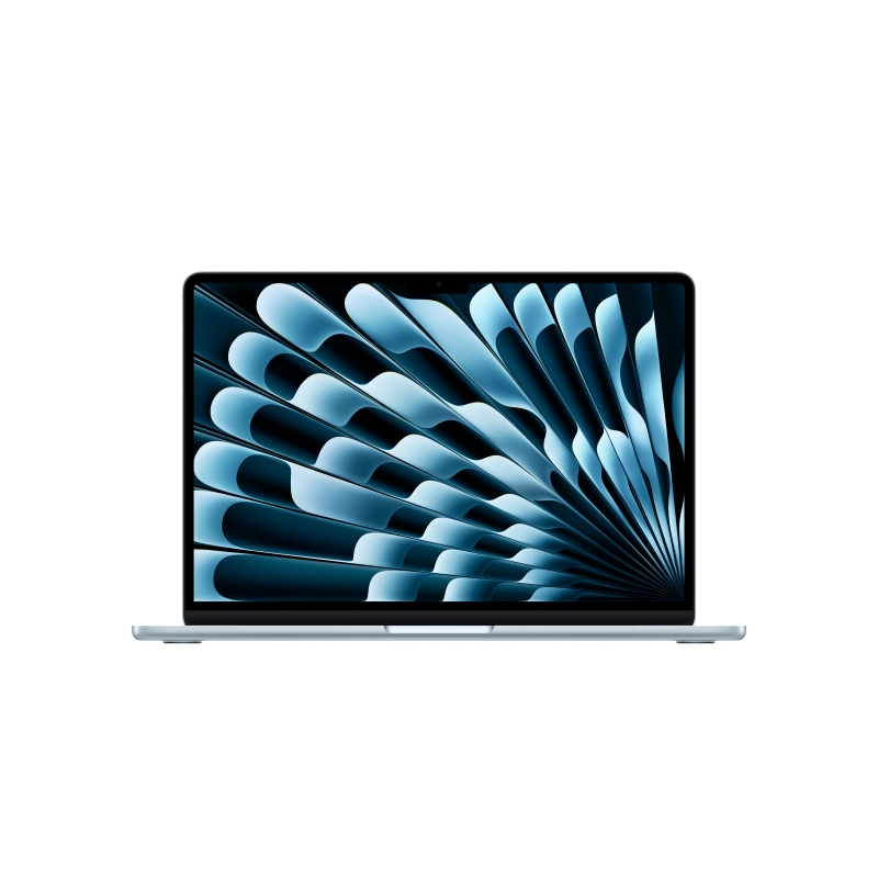 Apple MacBook Air 13-inch M5 chip with 10‑core CPU and 8‑core GPU, 16GB, 512GB SSD - Sky Blue