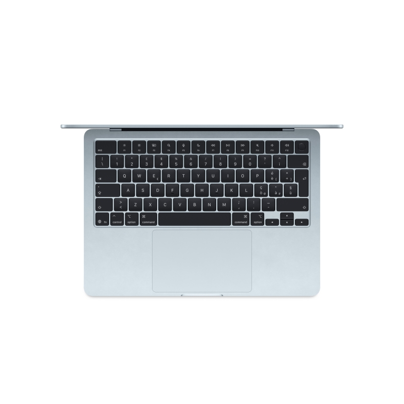 Apple MacBook Air Apple M M5 Ordinateur portable 34,5 cm (13.6") 16 Go 512 Go SSD Wi-Fi 7 (802.11be) macOS Tahoe Bleu