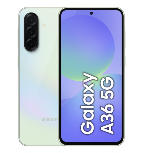 Samsung Galaxy A36 5G 17 cm (6.7") Doppia SIM Android 15 USB tipo-C 8 GB 256 GB 5000 mAh Lime
