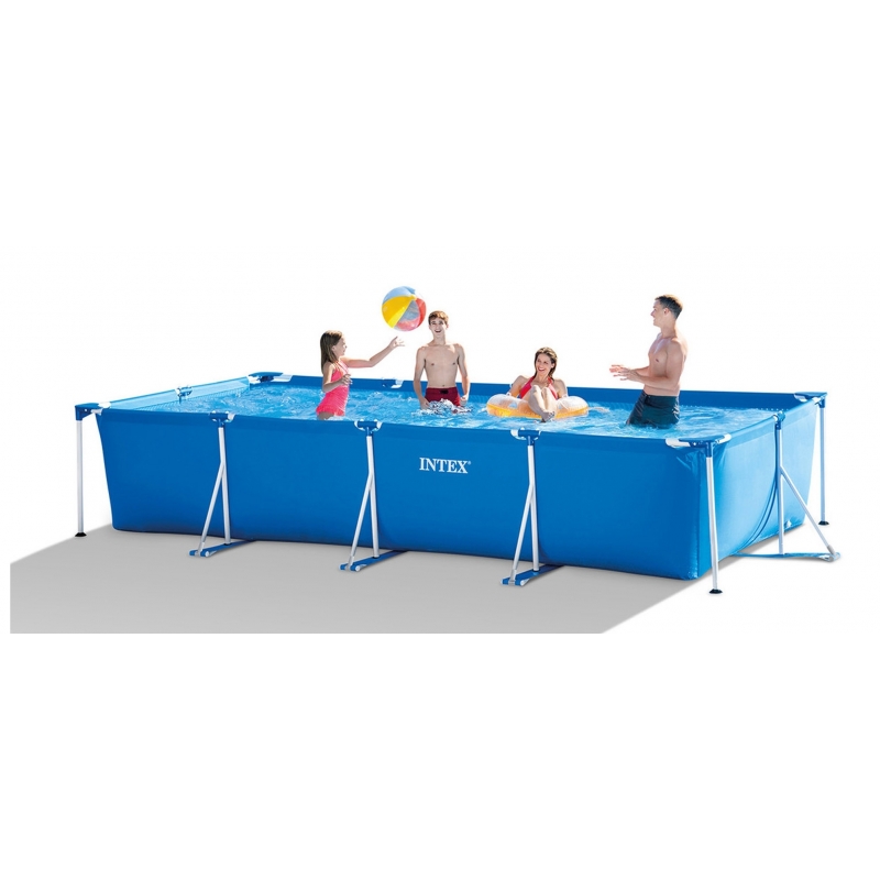 Intex 28273NP piscina fuori terra Piscina con bordi Piscina rettangolare 7127 L Blu