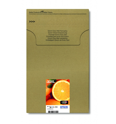 Epson Oranges Multipack 5-colours 33XL Claria Premium Ink EasyMail
