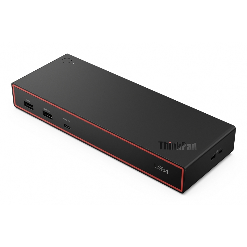 Lenovo ThinkPad USB4 Dock 5000 Cablato Thunderbolt 4 Nero Lenovo ThinkPad USB4 Dock 5000 Cablato Thunderbolt 4 Nero