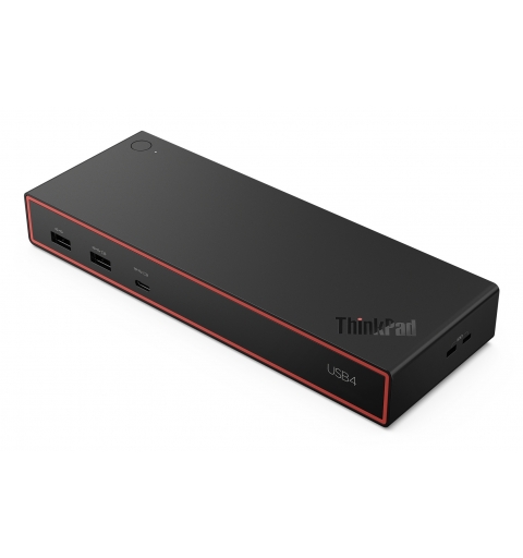 Lenovo ThinkPad USB4 Dock 5000 Alámbrico Thunderbolt 4 Negro