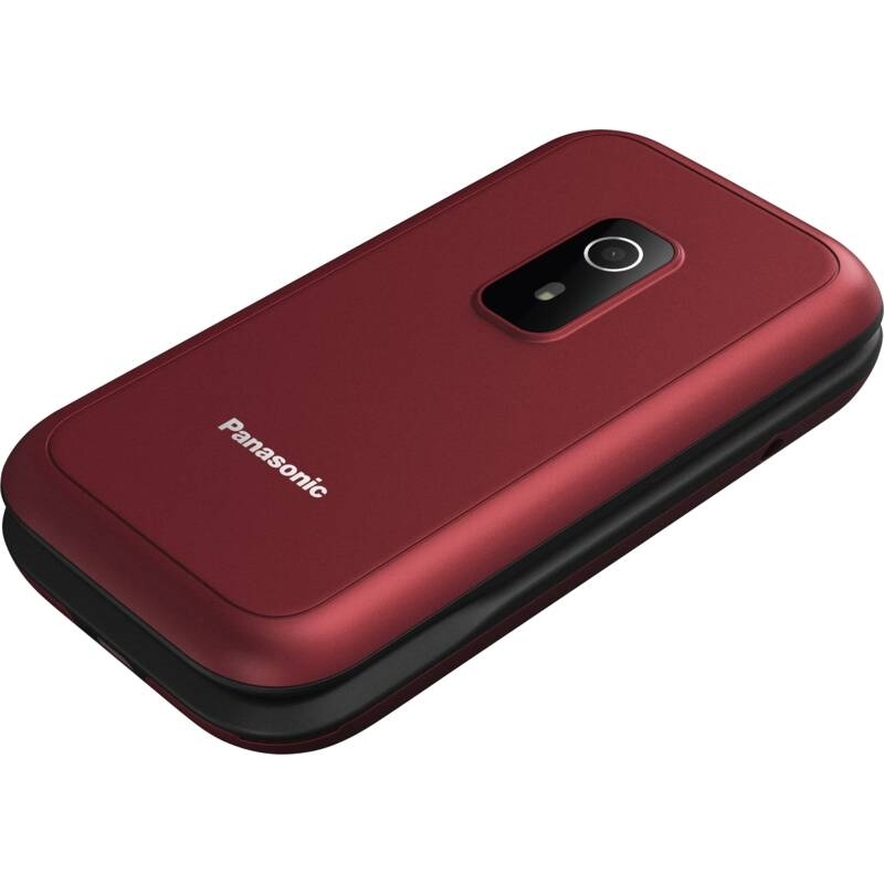 Panasonic KX-TF600EXR Handy 7,11 cm (2.8") 132 g Rot Seniorentelefon