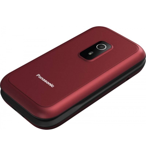 Panasonic KX-TF600EXR cellulare 7,11 cm (2.8") 132 g Rosso Telefono per anziani