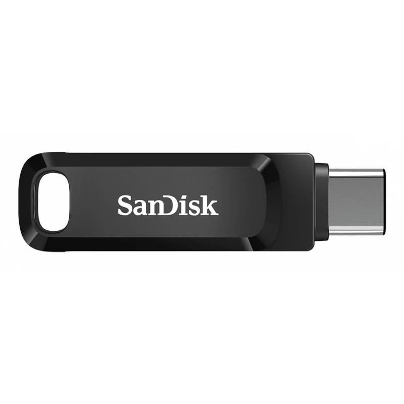 SanDisk Ultra Dual Drive USB-Stick 128 GB USB Type-A USB Type-C 3.2 Gen 1 (3.1 Gen 1) Schwarz, Silber