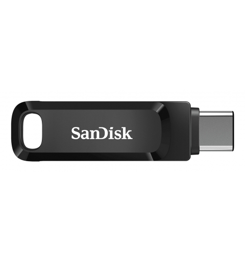 SanDisk Ultra Dual Drive lecteur USB flash 128 Go USB Type-A USB Type-C 3.2 Gen 1 (3.1 Gen 1) Noir, Argent