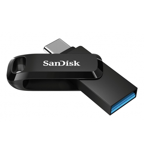 SanDisk Ultra Dual Drive lecteur USB flash 128 Go USB Type-A USB Type-C 3.2 Gen 1 (3.1 Gen 1) Noir, Argent