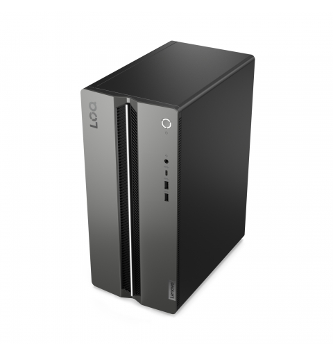 Lenovo LOQ Tower 17IRR9 Intel® Core™ i5 i5-14400F 16 Go DDR5-SDRAM 512 Go SSD NVIDIA GeForce RTX 5050 Windows 11 Home PC Gris