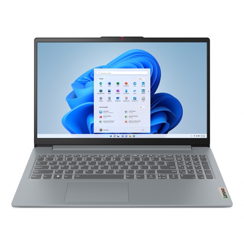 Lenovo IdeaPad Slim 3 15AMN8 AMD Ryzen™ 5 7520U Portátil 39,6 cm (15.6") Full HD 8 GB LPDDR5-SDRAM 512 GB SSD Wi-Fi 6