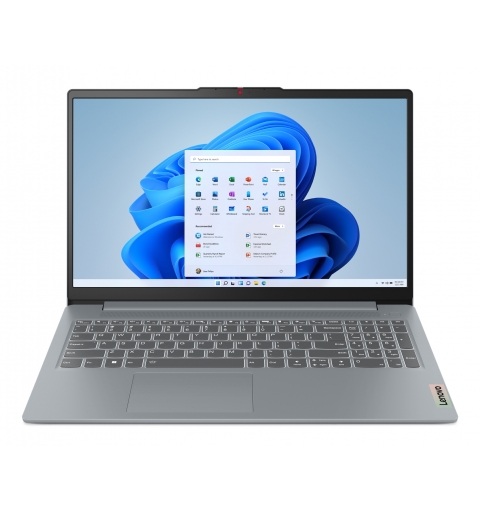 Lenovo IdeaPad Slim 3 15AMN8 AMD Ryzen™ 5 7520U Ordinateur portable 39,6 cm (15.6") Full HD 8 Go LPDDR5-SDRAM 512 Go SSD Wi-Fi