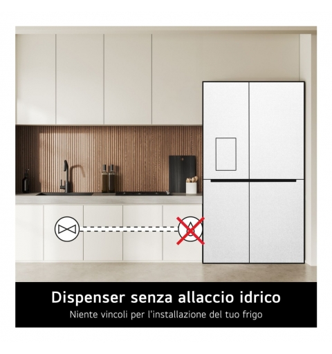 LG InstaView GMK961PY5E nevera puerta lado a lado Independiente 646 L Plata