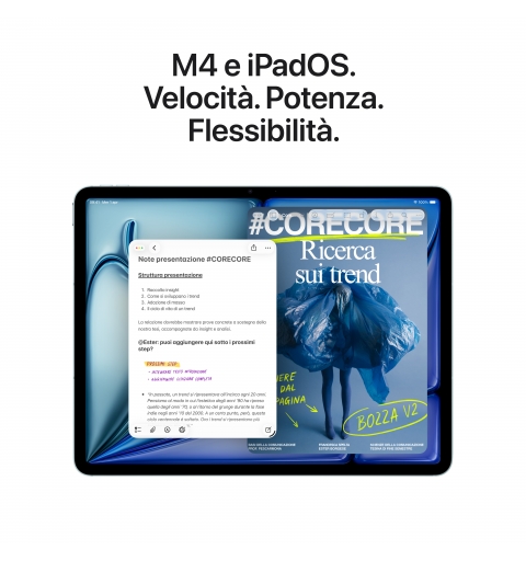 Apple iPad 13-inch Air Wi-Fi + Cellular 256GB - Space Grey