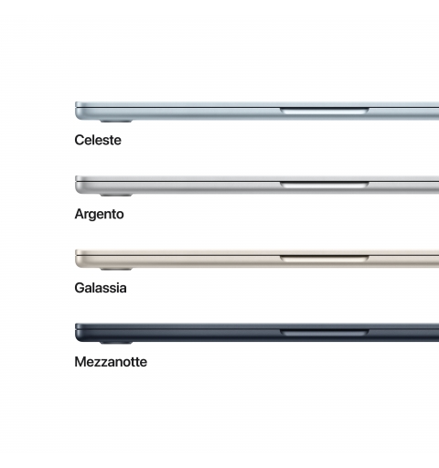 Apple MacBook Air Apple M M5 Laptop 34,5 cm (13.6") 16 GB 1 TB SSD Wi-Fi 7 (802.11be) macOS Tahoe Navy